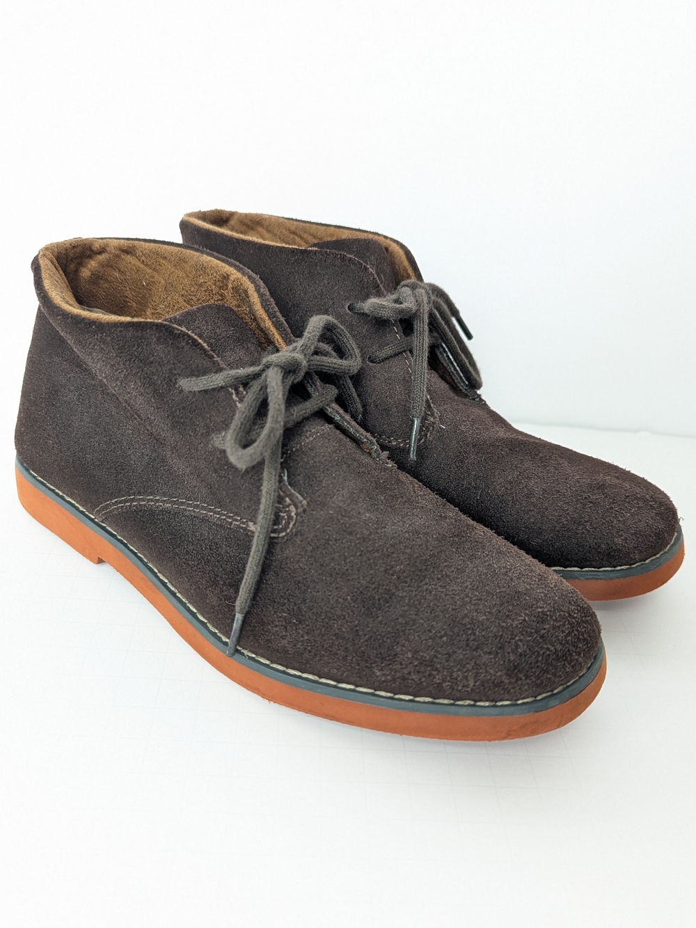 Florsheim kids Brown Suede Chukka Boots 4